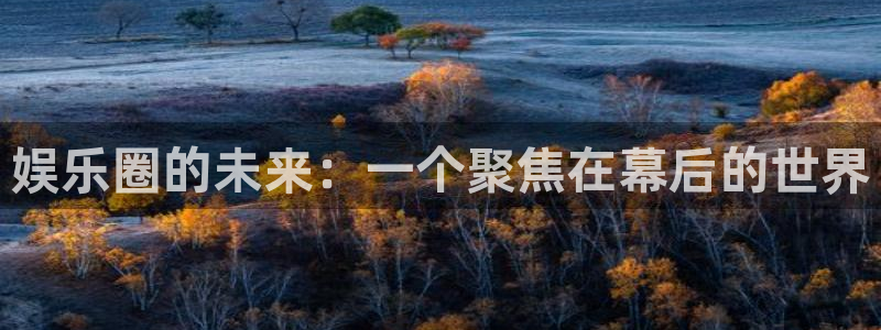 韦德1946bv1946：娱乐圈的未来：一个聚焦在幕后的世界